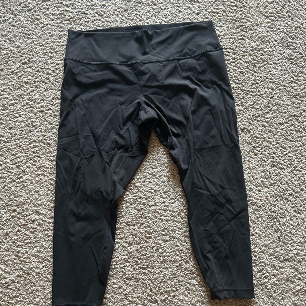 Lululemon Athletica Black Leggings High Waist Performance
